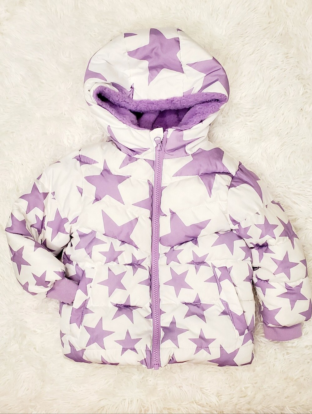 Swiss Tech Toddler Fur Lined Coat 2T